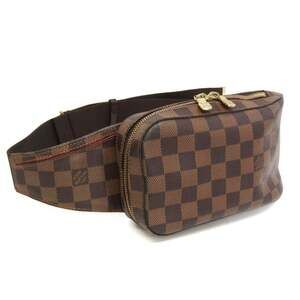 Louis Vuitton Damier Geronimos N51994 Men's Shoulder Bag,Sling Bag Ebene